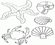 Coloriage parasol de plage vacance dessin