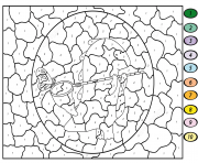 Coloriage multiplication pikachu pokemon dessin