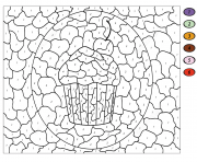 Coloriage magique maternelle poule dessin