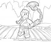 Coloriage LEGO Ninjago Lloyd Tournament of Elements