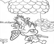 Coloriage Trolls 2 World Tour Hidden Elements Game dessin