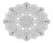 Coloriage mandalas to download for free 11  dessin