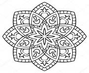 Coloriage mandalas to download for free 14  dessin