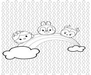 Coloriage Dumbo Tsum Tsum Disney dessin