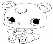 Coloriage Jewelpet linh dessin