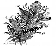 adulte zentangle by cathym 11 dessin à colorier