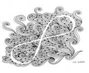 adulte zentangle by cathym 12 dessin à colorier