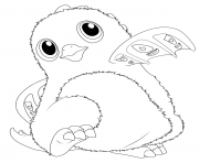 Coloriage Hatchimals Giggling Zebrush dessin