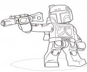 Coloriage lego star wars clone trooper dessin