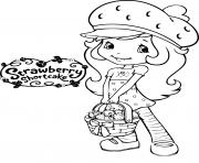 Coloriage strawberry shortcake and berrykins dessin