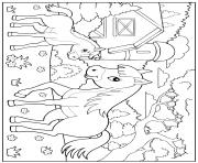 Coloriage un garcon deguste une creme glace a la recreation dessin