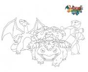 Coloriage pokemon leviator dessin