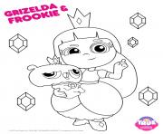 Grizelda Frookie 1 true and the rainbow kingdom dessin à colorier