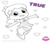 True 1 true and the rainbow kingdom dessin à colorier