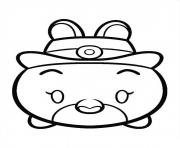 Judy Hops Tsum Tsum dessin à colorier