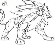 Coloriage pokemon zoroark dessin