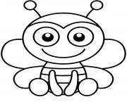 dessin abeille dessin à colorier