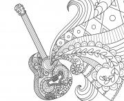 coco disney guitare de miguel par bimbimkha dessin à colorier