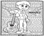 Coloriage coco disney guitare de miguel par bimbimkha dessin