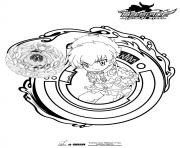 Coloriage beyblade drago destructor dessin