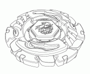 Coloriage beyblade drago destructor dessin