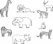 Coloriage ferme avec animaux dessin