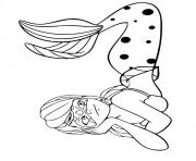miraculous ladybug la sirene dessin à colorier