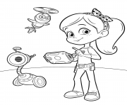 Coloriage Rusty Rivets Whirly and Crush Coloring Page dessin