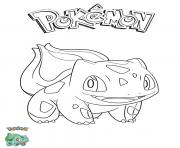 Coloriage Bulbasaur Pokemon