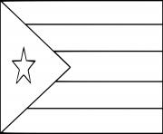 Coloriage drapeau france avec illustration dessin