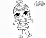 Coloriage Lol Omg Logo Canylicious Girl dessin