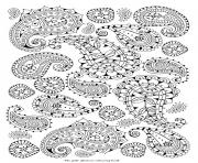 Coloriage doodle pattern fun world dessin