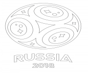 Coloriage coupe du monde de la fifa 2014 dessin