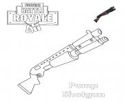 Coloriage Thermal Scope Assault Rifle Fortnite dessin