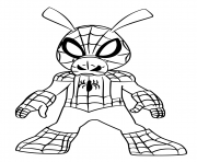 Spider Ham dessin à colorier