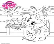 Coloriage rarity my little pony dessin