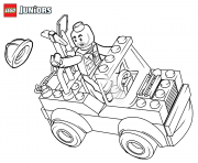 lego construction mini truck dessin à colorier
