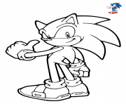 Sonic the Hedgehog Sega dessin à colorier