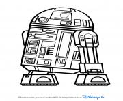 Coloriage star wars r2d2 disney 2019