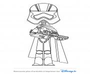 Coloriage star wars personnage dessin