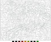 Coloriage mystere disney 2 dessin