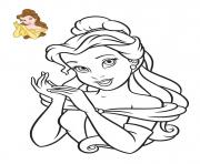 Disney Princesse Tiana 2009 dessin à colorier
