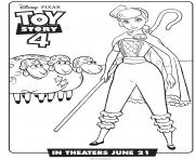 Toy Story 4 Bo Peep dessin à colorier