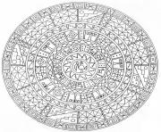 Coloriage mandalas to download for free 22  dessin