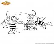 Coloriage Gulli Daisy et Max dessin