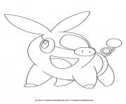 Gruikui Pokemon dessin à colorier