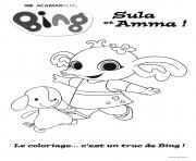 Gulli bing sula et amma Gulli dessin à colorier