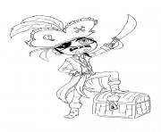 Pirate Homme dessin à colorier