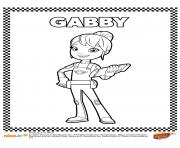 Gabby dessin à colorier