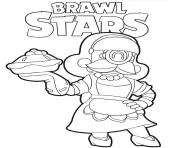 Bakesale Barley Brawl Stars dessin à colorier